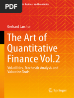 The Art of Quantitative Finance Vol.2 Volatilities, Stochastic Analysis and Valuation Tools (Gerhard Larcher) (Z-Library)