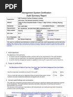 Audit Report of SRF Date 16.9.11