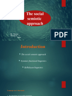 The Social Semiotic Approach - Haytham - Yahya - Oussama