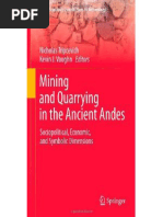 Tripcevich & Vaughn Eds Mining and Quarrying in The Ancient Andes