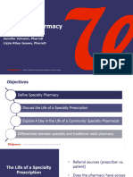 Specialty Pharmacy: Jennifer Johnson, Pharmd Lizzie Riley-Jensen, Pharmd