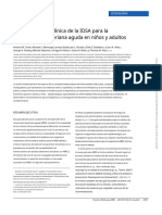 IDSA Clinical Practice Guideline For Acute Bacterial Rhinosinusitis in Children and Adults - En.es