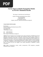 Propagation Models