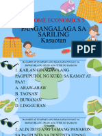 EPP - HE5 - Pangangalaga Sa Sariling Kasuotan Mod.1