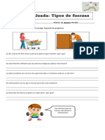 Guía Tipos de Fuerzas 4° Basico