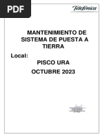 Mantenimiento de Spat - Pisco - Ura - 2023