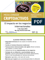 ADRA. Negocios. Criptoactivos. FaEA. Mayo 2023