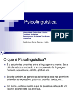 Psicolinguistica