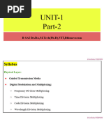 CN-UNIT-1 Part-2 (Physical Layer)