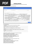Revising Exercises 1st Bachillerato
