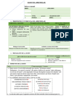 Sesion de Aprendizaje Leemos Acrosticos