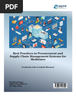 Best Practices in SCM For Medicines - Final