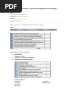 Lista de Cotejo para Evaluar Clase Magistral