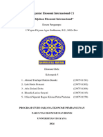 Kebijakan Ekonomi Internasional