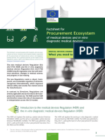 Factsheet For The Procurement Ecosystem