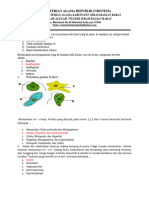 Soal Biologi Ma 2023