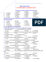 Practice Test Unit 7 - C