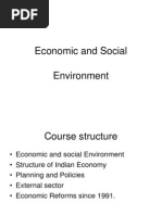 Economic Social Environment