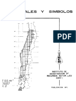 1964 Materiales y Símbolos Proyecto Aerofotogramétrico Chile