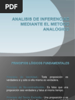 Analisis de Inferencias Mediante El Metodo Analógico