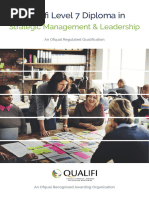 Level 7 Diploma in Strategic Management and Leadership 1