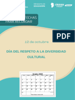 12 Oct Dia Del Respeto A La Diversidad Cultural