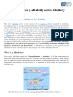 Difference Between P Alkalinity and M Alkalinity