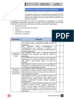 Lista de Cotejo para La Identificación de Barreras