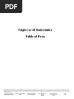 Difc-Rc-Gl-02 Rev 18 Roc Table of Fees