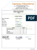 Student Profile: Chinmay Kumar.N Vii - A 18-06-2009 17/15-16 Mrs Nagamani.S MR Nagendra.M.N