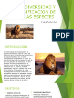 Biodiversidad y Clsificacion de Las Especies