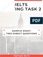 Ielts Writing Task 2 Sample Self Employment