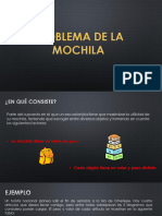 Problema de La Mochila 3.0