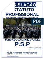 Decreto Lei 243-2015 de 19 Outubro Estatuto PSP Chefe Gouveia