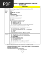 Check List Sospecha de Gamapatia Monoclonal y o Mieloma Multiple 2023