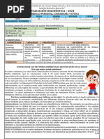 Evaluación Diagnóstica Ciclo VI (1° y 2°)