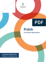 Polish Specification For Leaving Certificate - EN