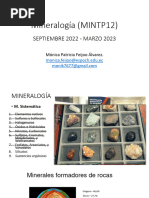 Mineralogía (MINTP12) - SILICATOS