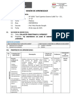 SESIÓN Demostramos Lo Aprendido MATEMÁTICA