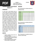 Aislamiento y Electroforesis de DNA Plasmídico.