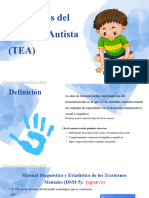 Definición y Características Del TEA para Docentes y PAE