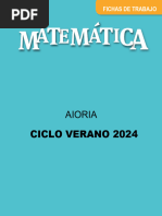 Verano 2024 - Aioria Huamani - Matemática