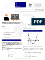 Resumo Introdução de Funções 2º Grau - Parte 2