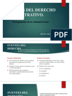 Sesion 7 - Fuentes Del D. Administrativo