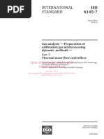 ISO-6145-7-2018 Preparation of Calibration Gas Mixtures Using Dynamic Methods