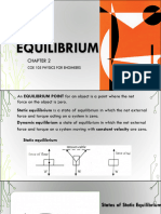 Chapter 2 Equilibrium