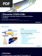 Simcenter STAR-CCM+ Combustion-Heat Transfer (Furnaces, Heaters, Kilns) - Application Spotlight Presentation