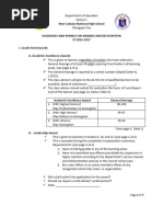 Guidelines and Rubrics On Awards and Recognition SY 2016 17