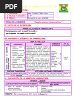 Sesión Completamos Patrones Gráficos