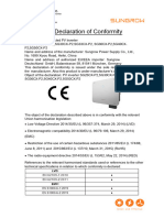 SG25 - 30 - 33 - 36 - 40 - 50CX-P2 EU Declaration of Conformity